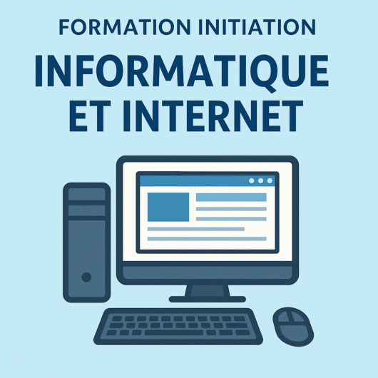 La formation "Initiation Informatique et Internet" est conçue pour différents niveaux (débutant, intermédiaire ou avancé) et peut se dérouler en présentiel ou à distance. Elle dure généralement 2 jours, soit 14 heures. À l'issue de cette formation, les participants devraient acquérir une meilleure maîtrise des outils informatiques et d'Internet, leur permettant d’être plus autonomes et efficaces dans leur utilisation quotidienne.